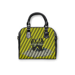 Women's Golden Shoulder Handbag-Conquerors Graphic