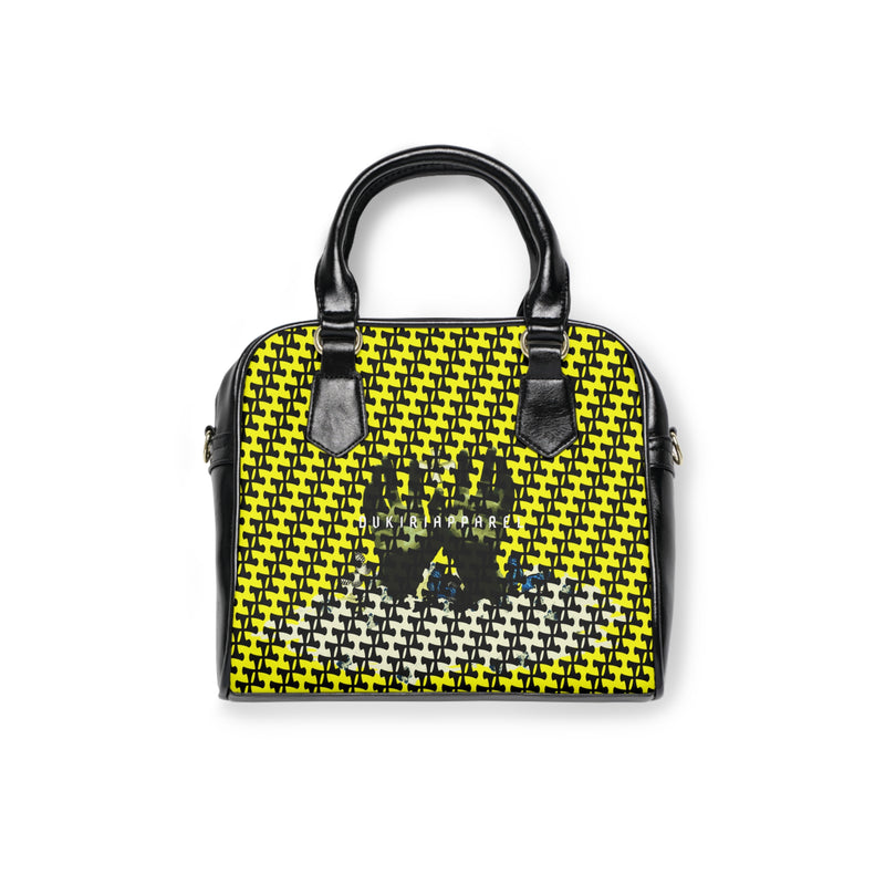 Women's Golden Shoulder Handbag-Conquerors Graphic