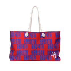 G&R Red Print Weekender Bag