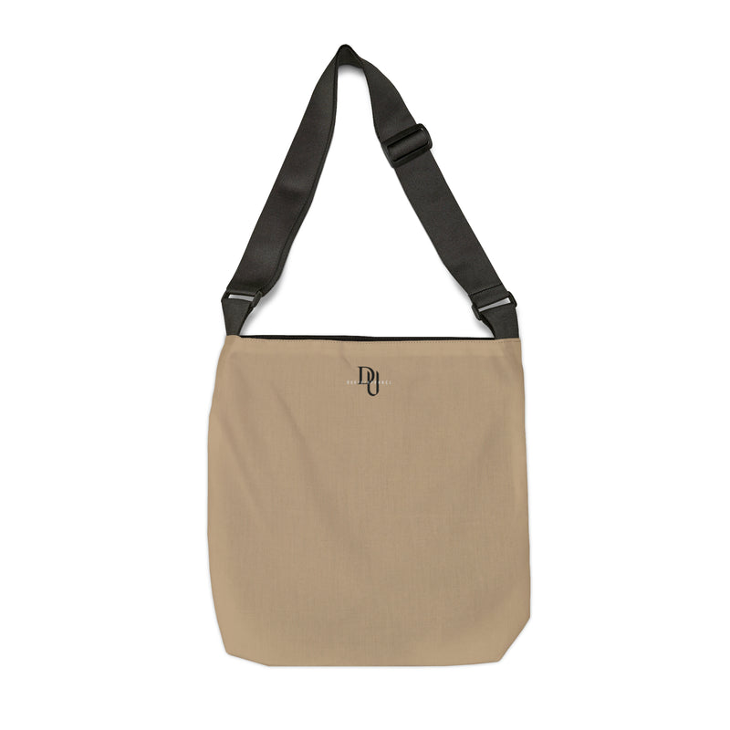 SANDSTONE Adjustable Tote Bag-I Beat it Graphic 