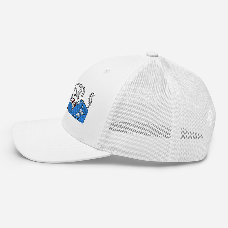 Embroidered_White_Trucker_Cap-G_R_Lotus_Flower