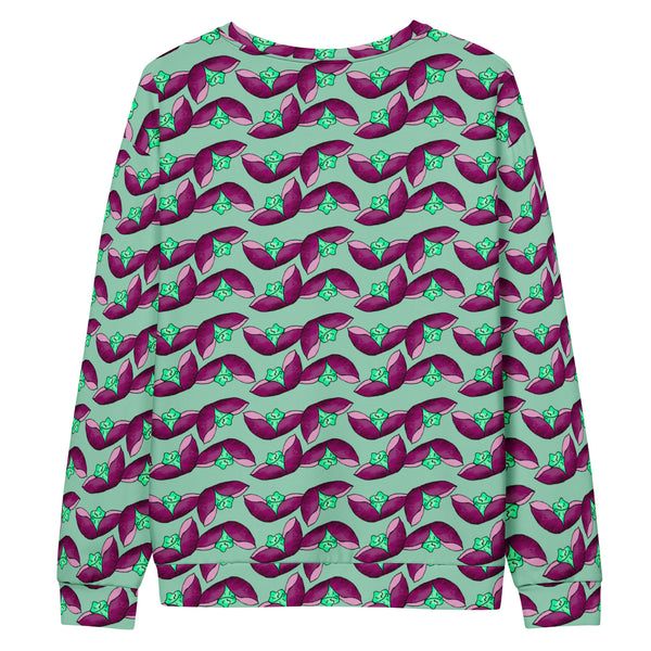 Lilac_Print_Vista_Blue_Premium_Streetwear_Sweatshirt