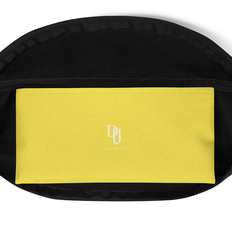 Dream Yellow Print Fanny Pack