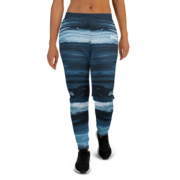 Brushed Blue Women's Joggers