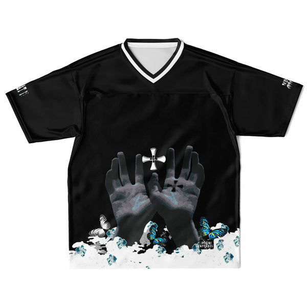 09 Crusader Black Football Jersey