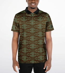 Brown Crusader Polo Shirt