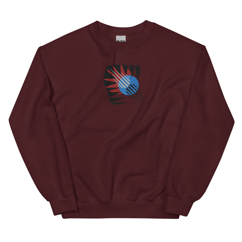 Raptors Circle Maroon Sweatshirt