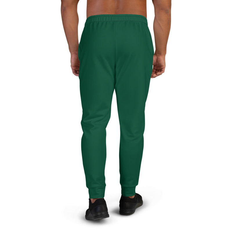 Slim fit men's british green joggers