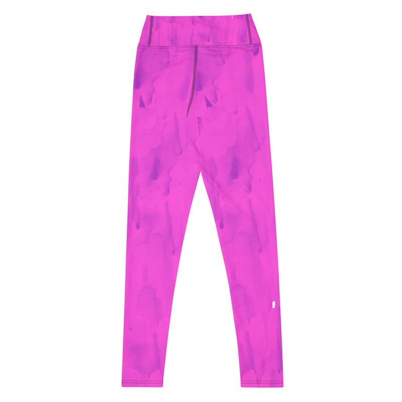 Purple Goo Yoga Leggings