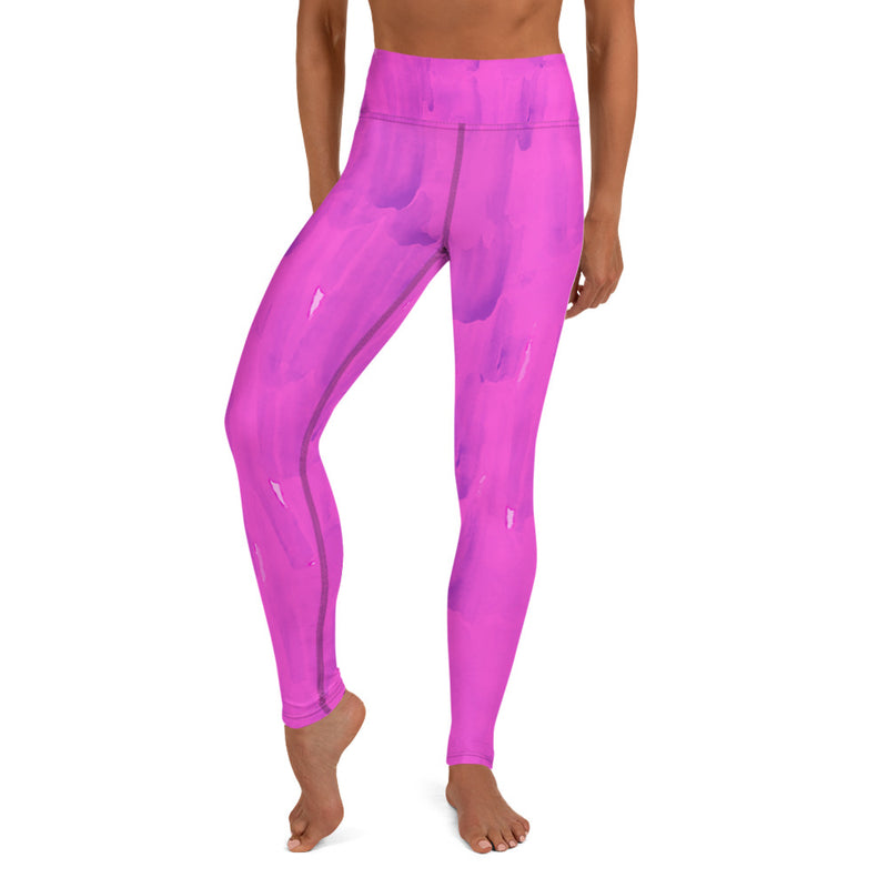 Purple Goo Yoga Leggings