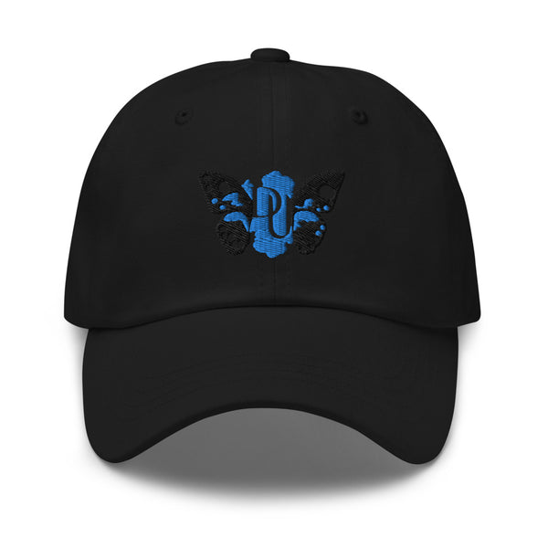 Butterfly Black Dad hat