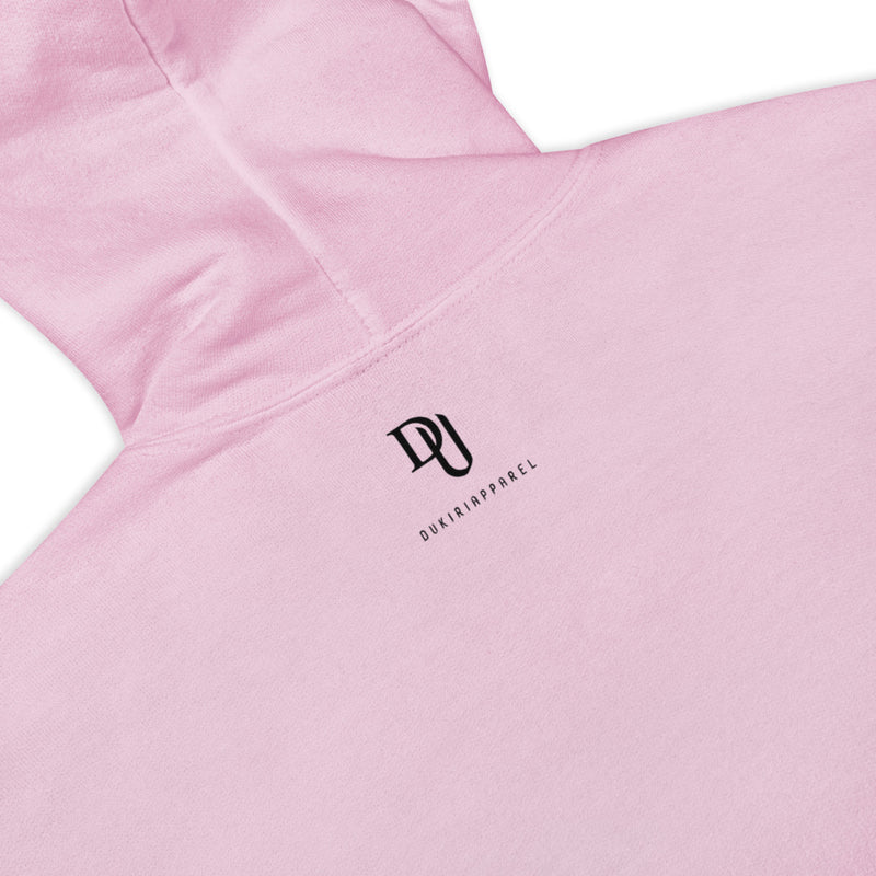 Wondering Butterfly Pink Fleece hoodie